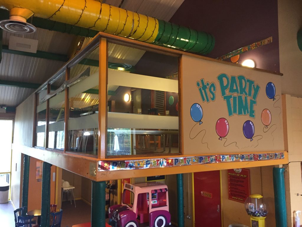 Dragons Den children's soft play area at The George and Dragon pub at at Glazebury.